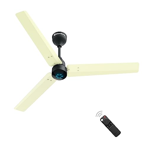 atomberg Renesa 1200mm BLDC Ceiling Fan with Remote Control | BEE 5 star Rated Energy...