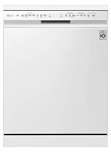 LG 14 Place Settings Inverter Direct Drive Wi-Fi Free Standing Dishwasher (DFB424FW,...