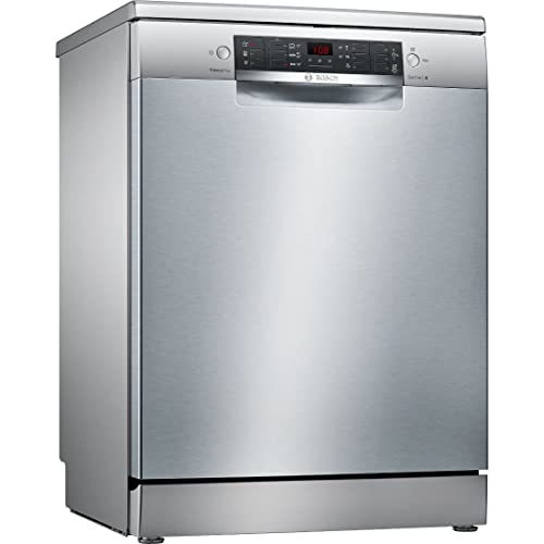 Bosch 14 Place Settings Dishwasher (SMS46KI03I, Silver Inox), 60 cm