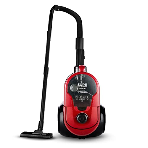 Eureka Forbes SuperVac 1600 Watts Powerful Suction,bagless Vacuum Cleaner with...