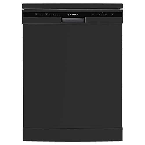 Faber 12 Place Settings Dishwasher (FFSD 6PR 12S, Neo Black, Best suited for Indian...