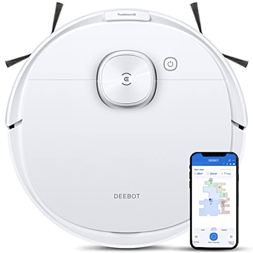 ECOVACS DEEBOT N8 PRO 2-in-1 Robot Vacuum Cleaner, 2600 Pa Powerful Suction, 3200 mAh...