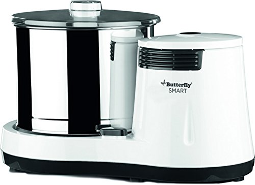 Butterfly Smart 2 Litres Table-Top Wet Grinder|150 Watts|Shockproof ABS Body| Coconut...