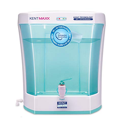 KENT Max UV Water Purifier (11013) | UV+UF Water Purification | Wall Mountable|...