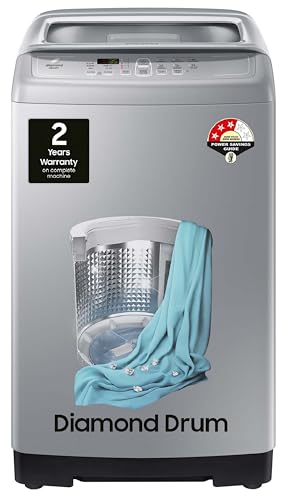 Samsung 7 kg Fully-Automatic Top Loading Washing Machine (WA70A4002GS/TL, Imperial...