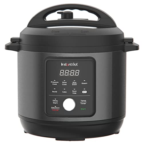 Instant Pot 6QT, New Launch, Stainless Steel 9-in-1 Electric Pressure Cooker, Slow...