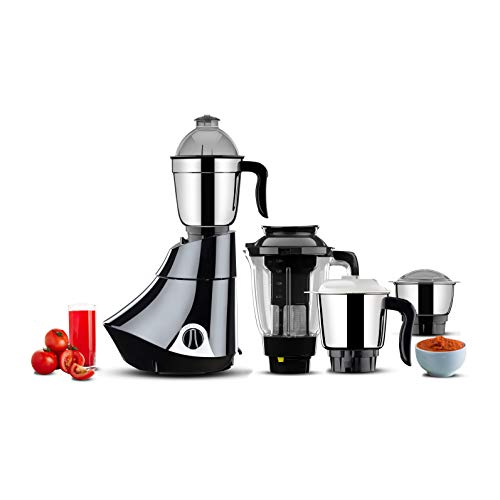 Butterfly Smart 750 Watts Mixer Grinder with 4 Jars | 3 Stainless Steel Multipurpose...