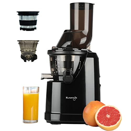 Kuvings B1700 Phantom Black Professional Cold Press Whole Slow Juicer with Smoothie &...