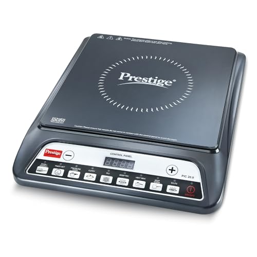 Prestige PIC 20 1600 Watts Induction Cooktop |Indian Menu Option|Automatic power &...