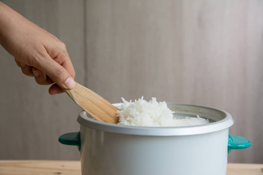 fix undercooked rice on casserole