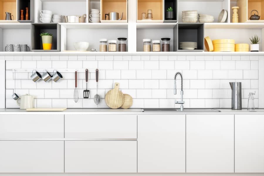 organized kitchen