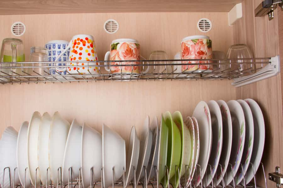 plate organizer