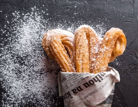 powder sugar using hand mixer