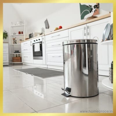 waste bin in modular kitchen